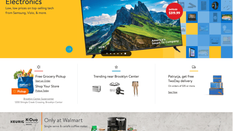 Walmart 'The Big Save' Carousel Ad